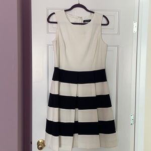 Black and white dress